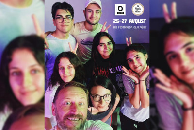 “Citi-Zen” festivalının kollektivinə Bakıdan gələn təlimçilər dərs keçirlər