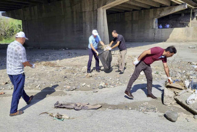 Gəncəçayın ətrafında iməcilik keçirilib