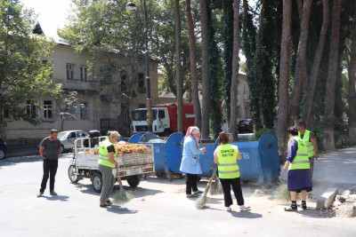 MKTİB-nin əməkdaşları daha bir neçə küçədə iməcilik keçiriblər