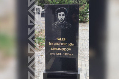Şəhidimiz Taleh Məmmədovun mövlududur