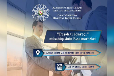 Pedaqoji işçilər üçün müsabiqə təşkil olunacaq