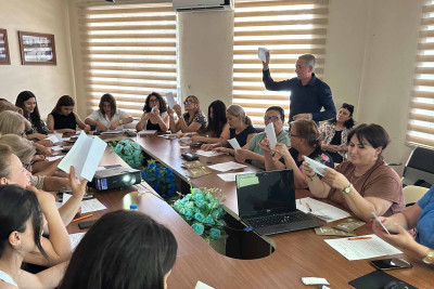 "Sahibkarlıq" və "Liderlik" mövzularında təlimlər baş tutub