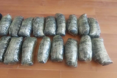 Şəhər sakinində 18 kq narkotik tapılıb