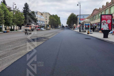 Nizami küçəsi təmir olunub