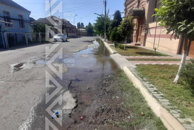 Cavad xan küçəsində kommunal qəza baş verib
