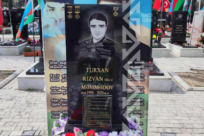 Şəhid Turxan Məmmədovun mövlududur