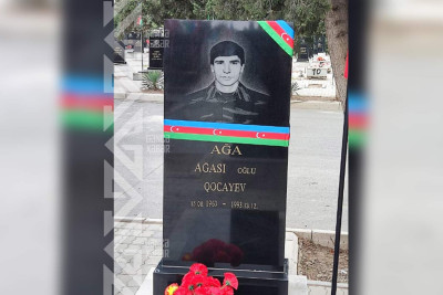 Şəhid Ağa Qocayevin mövlududur