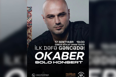 Okaber Nizami yurdunda konsert verəcək