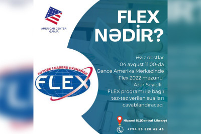 FLEX ilə maraqlanan məktəblilərin nəzərinə