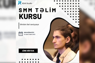 Gənclərə ödənişsiz SMM dərsləri keçiriləcək