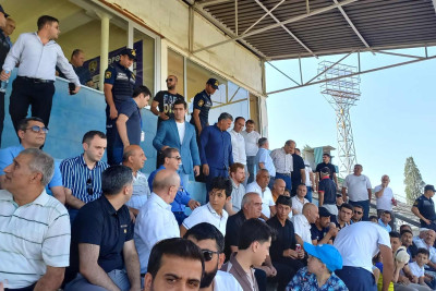 "Kəpəz"in məşqçisi oyun zamanı polis şöbəsinə aparılıb