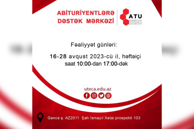 İxtisas seçimi edən abituriyentlərin nəzərinə