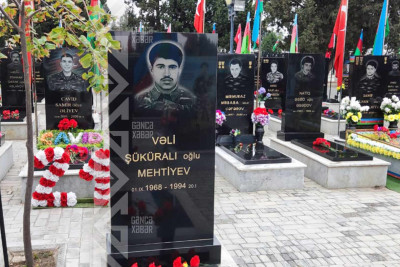 Şəhidimiz Vəli Mehtiyevin mövlududur
