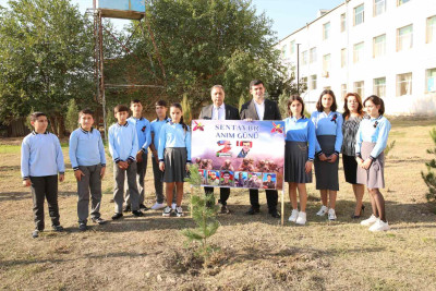 Bir sıra məktəblərdə ağacəkmə aksiyası keçirilib