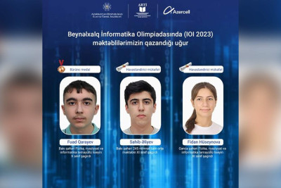 Həmyerlimiz 35-ci Beynəlxalq İnformatika Olimpiadasında təltif olunub