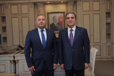 İcra başçısı yeni təyin olunmuş rektorla görüşüb