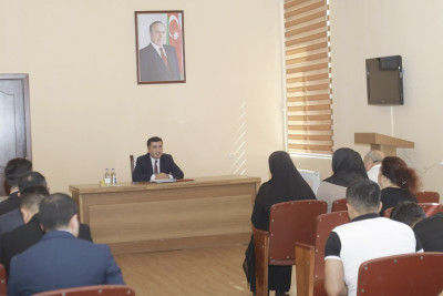 Sakinlərin şikayətləri və təklifləri dinlənilib