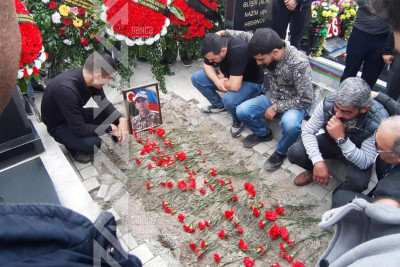 Şəhid Ramal Ələkbərovun dəfn mərasimi keçirilib
