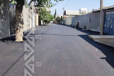 Bir sıra küçələr təmir olunur