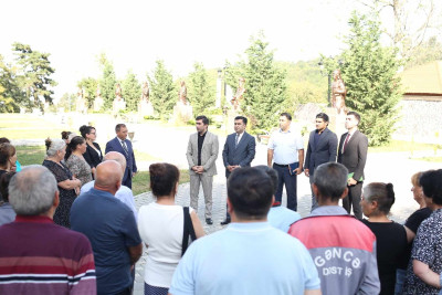 Hacıkənddə partiya fəalları ilə görüş baş tutub