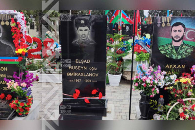 Şəhid Elşad Əmiraslanovun mövlududur