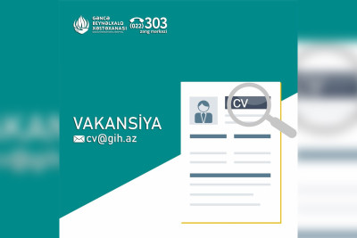 Beynəlxalq Xəstəxanada vəzifələrdən biri boşdur