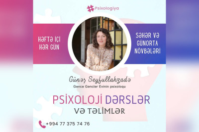 Psixologiya kursuna qeydiyyat start götürüb