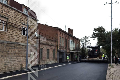 İki küçədə yol infrastrukturu yaradılır