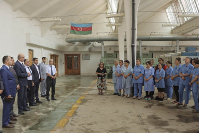 “Gəncə Tekstil” ASC-də məşğulluqla əlaqədar görüş təşkil olunub