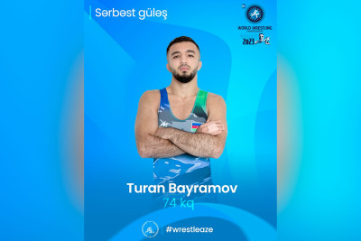 Turan Bayramov bürünc medal uğrunda mübarizə aparacaq