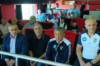 Cüdo zalının təmirdən sonra açılışı olub