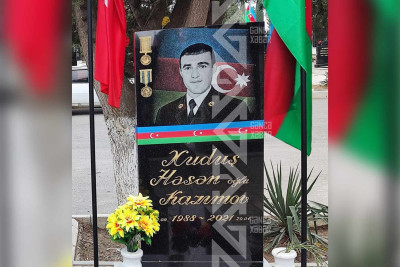 Şəhidimiz Xuduş Kazımovun mövlududur