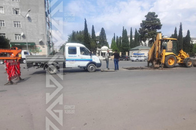 Məmməd Xələfov küçəsindəki kommunal qəzanın fəsadları aradan qaldırılıb