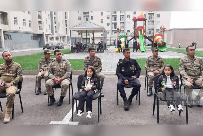 Şəhid ailələri və qazilərə 65 mənzil təqdim olunub