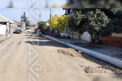 Qara Namazlı küçəsi təmir olunur