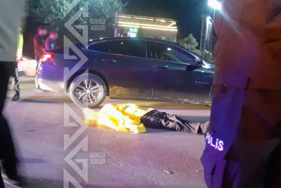 Şəhərin mərkəzində piyadanı maşın vuraraq öldürüb