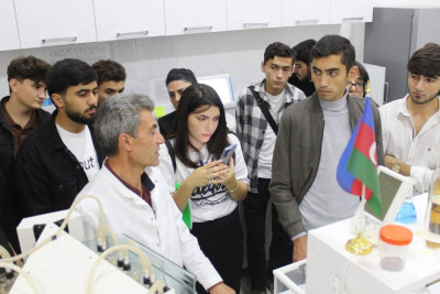 ADAU tələbələri təcrübə dərsində olublar