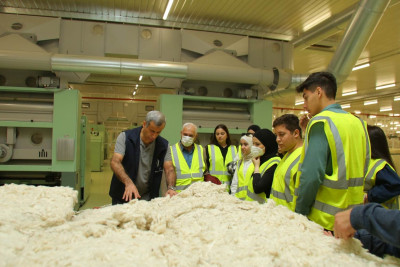 ATU tələbələri “Mingəçevir Tekstil” MMC-də olublar