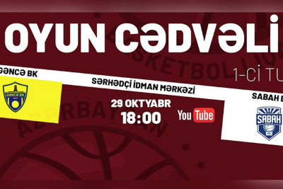 Basketbol təmsilçimiz “Sabah” ilə qarşılaşacaq