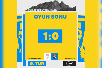 “Sumqayıt” “Kəpəz”i məğlub edib