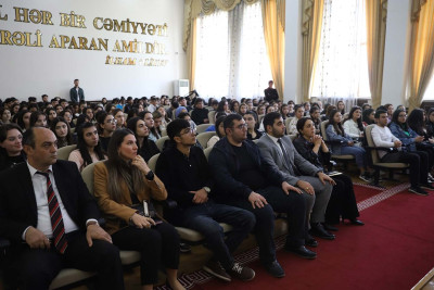 GDU-nun tələbələri psixoloji tədbirdə iştirak ediblər