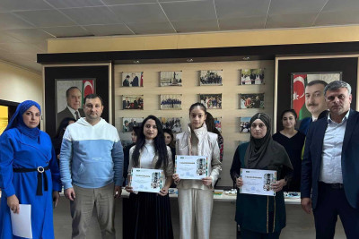 "Heykəltaraşlıq" adlı təlimin mükafatlandırma mərasimi keçirilib