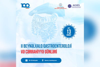 “II Beynəlxalq Qastroenteroloji və Cərrahiyyə Günləri” adlı konfrans olacaq