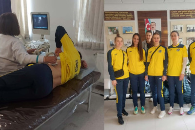 Voleybolçularımız tibbi müayinədən keçiblər
