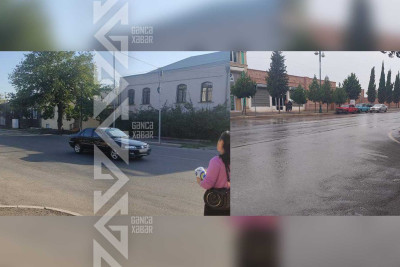 İki küçədə sakinlər yolu keçəndə təhlükə ilə üzləşirlər