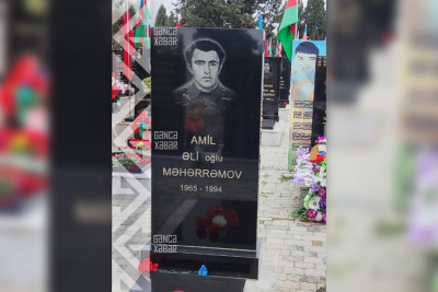 Şəhid Amil Məhərrəmovun mövlududur