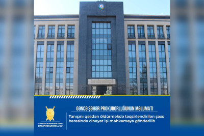 Tanışını bıçaqlayan şəxsin cinayət işi üzrə istintaq başa çatıb