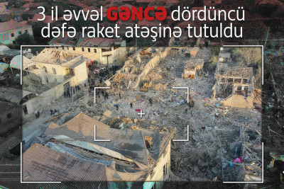 3 il əvvəl Gəncə dördüncü dəfə raket atəşinə tutuldu
