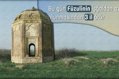 Bu gün Füzulinin işğaldan azad olunmasından 3 il ötür