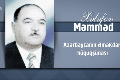 Azərbaycanın Əməkdar hüquqşünası Məmməd Xələfov